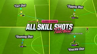 eFootball 2024 Mobile  All Skill Shots Tutorial Classic  Advance Control [upl. by Pansy]