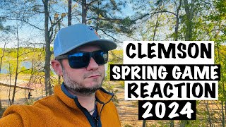 CLEMSON FOOTBALL SPRING GAME REACTION 2024 [upl. by Inkster]