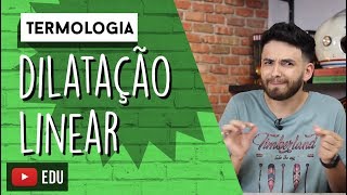 Entenda a DILATAÇÃO LINEAR  TERMOLOGIA [upl. by Pet]