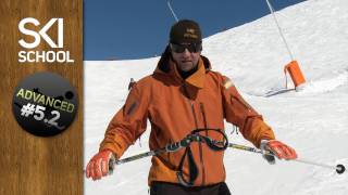 How to Ski Shorter Turns  Advanced Ski Lesson 52 [upl. by Anikat]