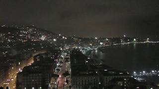 CAPODANNO 2018 a NAPOLI  I botti di mezzanotte da via Orazio [upl. by Pepper]