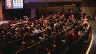 USAA held a special ceremony at Joe Robles Auditorium to thank veterans for their service [upl. by Assirialc161]