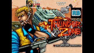 1991 60fps Thunder Zone World Eagle Hardest ALL [upl. by Aoht]