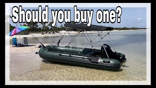 Best Inflatable Boat Review 12ft AlekoBrisSaturn [upl. by Kriste990]