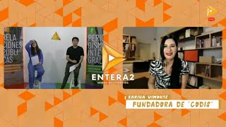 MgLic Karina Vimonte en el programa ENTERADOS de ieserh multimedios [upl. by Adim345]