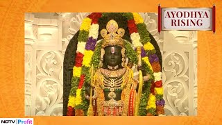 First Video Of Ram Lalla Idol At Ayodhya Ram Mandir  Ayodhya Ram Mandir Video [upl. by Gavriella]