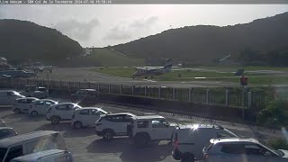 New at St Barth  St Barth Executive with Tecnam P2012 Traveller [upl. by Oaht549]