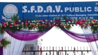 ANNUAL FUNCTION 201617 SFDAV PUBLIC SCHOOL MUZAFFARNAGAR [upl. by Ambrosius]