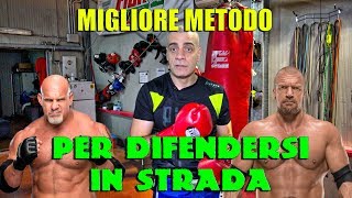 il miglior metodo di combattimento per difendersi in strada [upl. by Moorish]