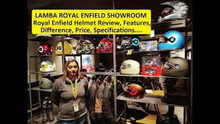 Royal Enfield Helmet Review Price Specification  Lamba Enfield [upl. by Trebeh]