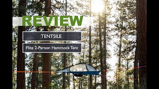 Tentsile  Flite 2Person Hammock Tent  REVIEW [upl. by Aikan]