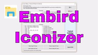 Embird Basic Manager Use Embird Iconizer to see your embroidery files [upl. by Wyatan]