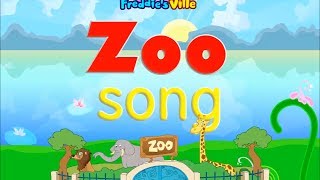 Zoo Animals Song  English for Children [upl. by Yruy530]