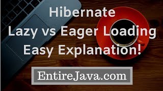 Lazy Loading Vs Eager Loading in Hibernate  Easy Explanation [upl. by Jeth511]