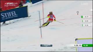 Wendy Holdener  1 Platz  Slalom Killington 2022 [upl. by Leif]