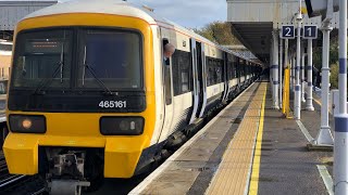 Trains and Trams at Beckenham Junction CML 231121 [upl. by Aierbma]