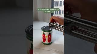 How To Use Our Can Opener [upl. by Ahseinod]