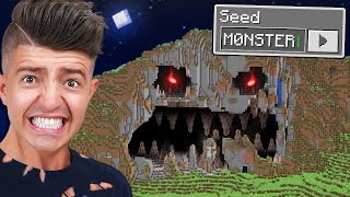 😱 Testing Spooky Minecraft Seeds That Are Actually True [upl. by Annawaj846]