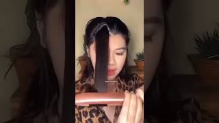 omg 😦Hair curling hack😵‍💫try kiya💁🏻youtubeshorts viralvideo shorthairstyle hair ytshots [upl. by Donahue]