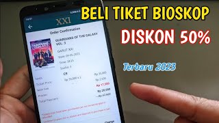 Cara Beli Tiket Bioskop Murah Terbaru 2023 Potongan 50 [upl. by Aropizt]