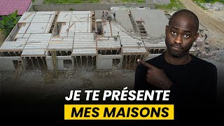 Je te présente mes 4 premières maisons en Cote dIvoire [upl. by Dorelia]