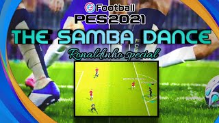 The samba dance  Ronaldinho dancing goal  Pes 2021 skill compilation shorts [upl. by Gaylord]