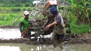 Traktor Sawah G1000 Meratakan Bekas Bedengan Bawang Merah [upl. by Roby]