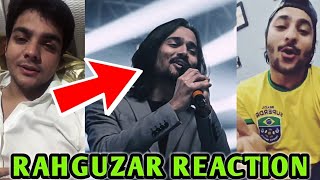 Bhuvan Bam  Rahguzar  Reaction Of Ashish Chanchlani Harsh Beniwal  Varun Dhawan BB Collab [upl. by Mikkanen806]