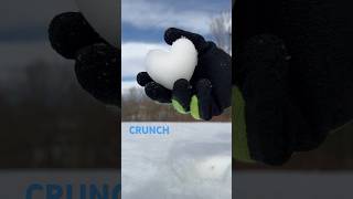 Listen to the crunch of the snow 🩵❄️ shorts [upl. by Elyag978]