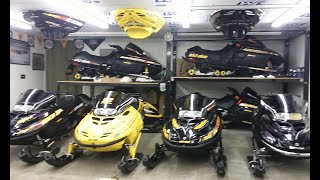 Skidoo Mach Z CK3 Triple Snowmobile Collection [upl. by Shani]