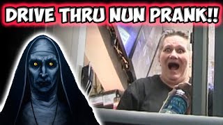 DRIVE THRU NUN PRANK [upl. by Arutek]