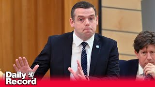 Douglas Ross quits as Scottish Tory leader after double jobbing Westminster row [upl. by Ayoted372]