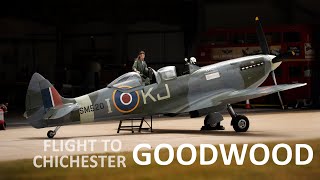 4K ATC Flight to Chichester Goodwood from Wales [upl. by Alurta]