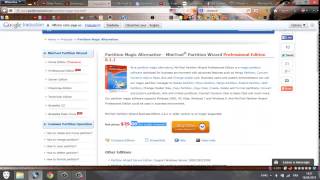 MiniTool Partition Wizard Professional Edition 811  2015 [upl. by Trillby]