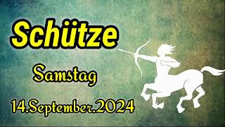 horoskop Schütze Samstag 14 September 2024 [upl. by Ellehcen]