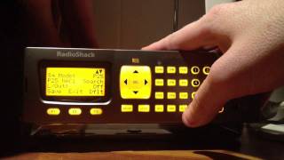 How to program a Radio Shack Pro197 Digital Trunking Scann [upl. by Sybila929]