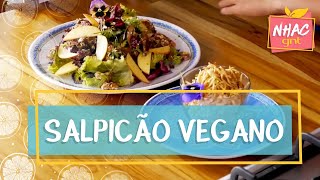 Salpicão vegano e molho especial para salada  Tati Lund  ComidaOrg [upl. by Eleirbag810]