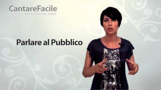 Parlare al Pubblico  Presenza Scenica 6 [upl. by Aikaz720]