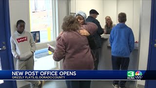 Grizzly Flats post office reopens for the first time since Caldor Fire [upl. by Ciredec]