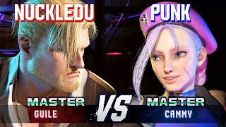 SF6 ▰ NUCKLEDU Guile vs PUNK Cammy ▰ High Level Gameplay [upl. by Finny554]