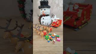 Santas Sleigh 🎅 LEGO® 40499 lego  Santa Claus  Christmas season  Snowman  4 reindeer figures [upl. by Larina816]