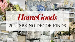 HOMEGOODS SHOP WITH ME  2024 SPRING DECOR  FAVORITE HOMEGOODS FINDS [upl. by Oirramaj]