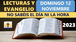 Lecturas del día de hoy Domingo 12 de Noviembre de 2023 [upl. by Siro]