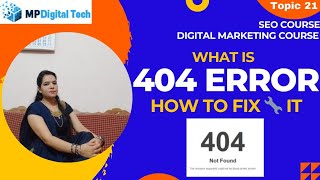 What Is 404 Error  404 not found error  how to fix 404 Error In Wordpress Website 404error [upl. by Oribel]