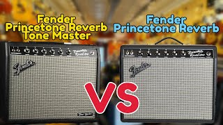 Can You Hear The Difference Fender Princeton Reverb VS Tone Master Princeton Reverb [upl. by Billye]