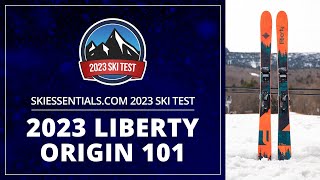 2023 Liberty Origin 101  SkiEssentialscom Ski Test [upl. by Olifoet]