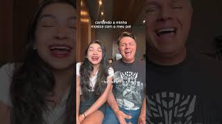 Te amo papai 💘 MÚSICA NOVA DIA 1110 ✨ analauralopes fantasma acustico futuronamorado [upl. by Novyar]