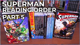 Superman Reading Order Part 5  2011  2016  NU 52 Era  Superman By Grant Morrison Omnibus [upl. by Udale295]