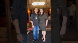 Sachin Tendulkar And Hear wife Anjali Tendulkar Dinner Time 😍 Awesome Looks Pose sachintendulkar [upl. by Etnaled]