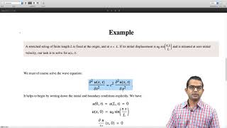 mod08lec79  The Wave equation Method of characteristics [upl. by Enyale]